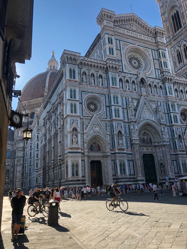 Florence Cathedral and the other monuments in Florence showcased how wealthy Catherine de Medici's family was back in the day