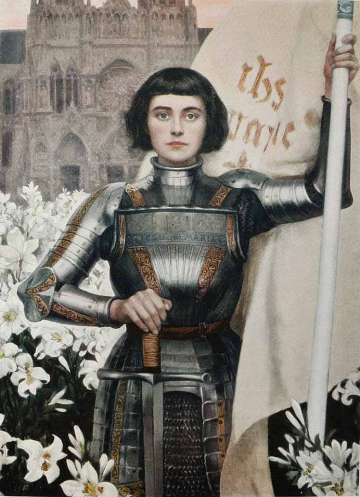 Joan of Arc's trial in the 15th century